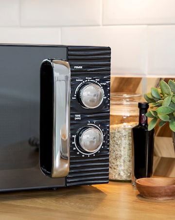 Russell Hobbs RHM1731B 17Litre Inspire Compact Manual Microwave - Black