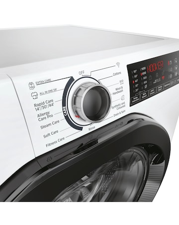 Hoover H-WASH 350 H3WPS4146TAMB-80, 14kg, Washing Machine - White + install
