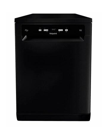 Hotpoint HFC3C26WCBUK Full Size Dishwasher - 14 Place Settings - Black