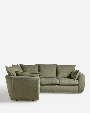 Finch Chenille Left Hand Corner Sofa