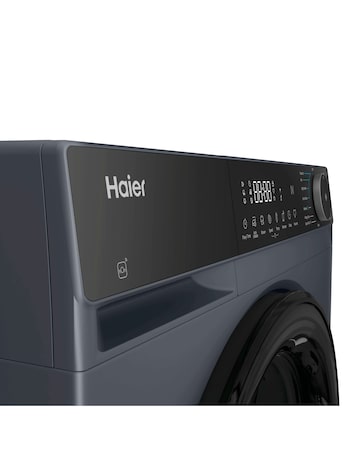 Haier X5 HW100-BP14357GUUK 10kg WiFi Washer 1400rpm Graphite Install