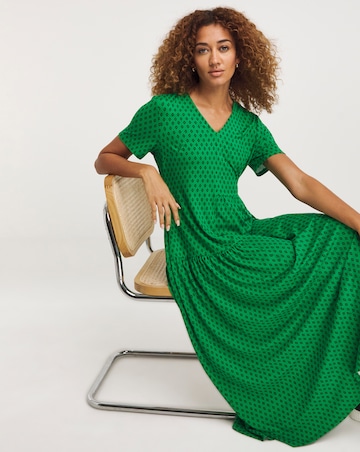 Soft Touch Asymmetric Maxi Dress