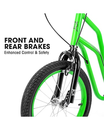 XOOTZ BMX Scooter Green