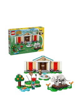 LEGO Animal Crossing Blathers's Museum Collection Model Kit, Building Set 77056