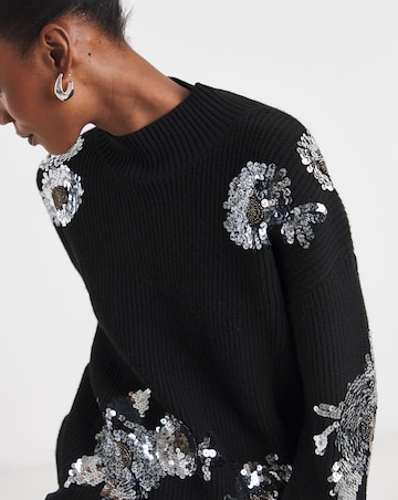 Joe Browns All That Shimmers Sequin Jumper
