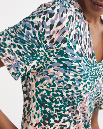 Asymmetric Seam Maxi Dress