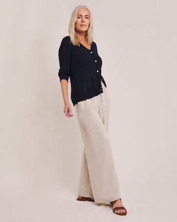 Julipa Crochet Button Down Cardigan
