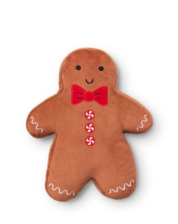 Catherine Lansfield Gingerbread 3D Shaped Cushion