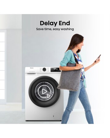 Hisense WF1Q9041BW 1 Series 9kg 1400 Spin Washing Machine - White