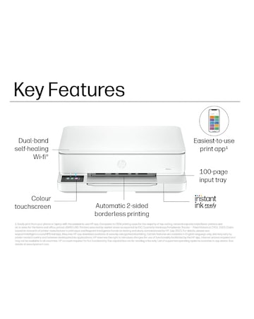 HP Envy 6120e All in One Printer - White