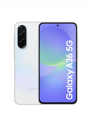 Samsung Galaxy A36 5G Awesome White & Buds FE Bundle