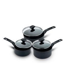 Prestige 9x Tougher 3 Piece Saucepan Set 16,18,20 CM