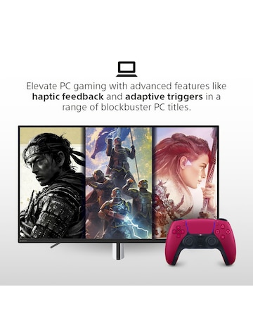 PS5 DualSense Controller - Cosmic Red