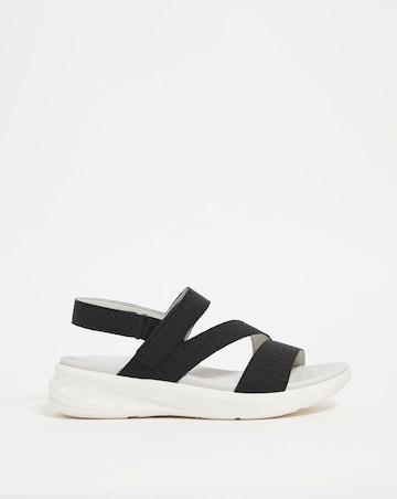 Cushion Walk Elasticated Sandal E Fit