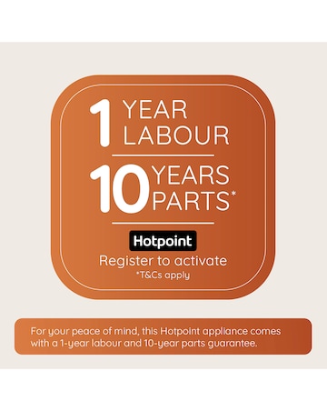 Hotpoint NSWM 1046 BS UK 10kg, 1400rpm, Washing Machine - Silver + Installation