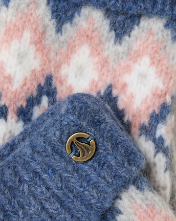 Fatface Frankie Fairisle Glove