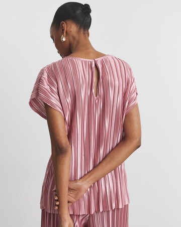 Joanna Hope Plisse Blouse
