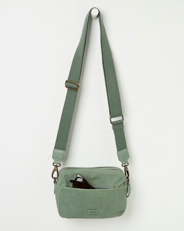 Fatface Leather Olso Camera Bag