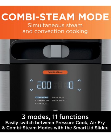 Ninja Foodi 11-in-1 6L SmartLid Muti Cooker OL550UK