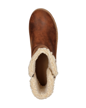 Skechers Chocolate Keepsake Boots -Wide Fit (E)