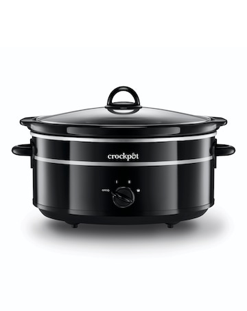 Crockpot SCV655B 6.5 Litre One Pot Black Manual Slow Cooker