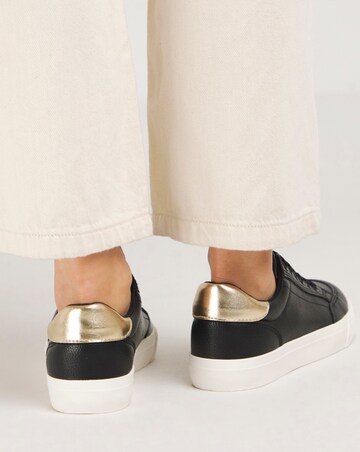 Millie Classic Lace Up Trainers - Extra Wide Fit (EEE)