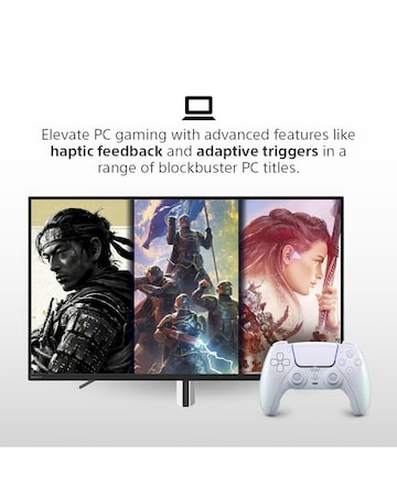 PS5 DualSense Wireless Controller - Chroma Pearl