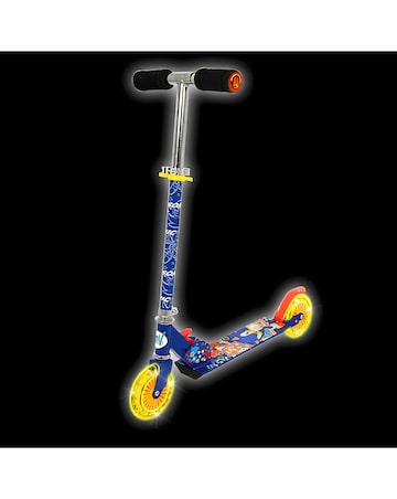 MoVe Sonic Folding Inline Scooter with Light Up Wheels