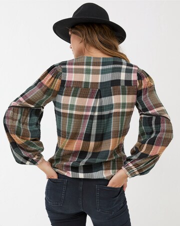 Fatface Lara Check Blouse