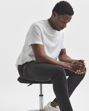 Union Skinny Fit Stretch Jeans Black