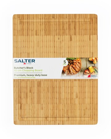 Salter 42cm Butchers Block