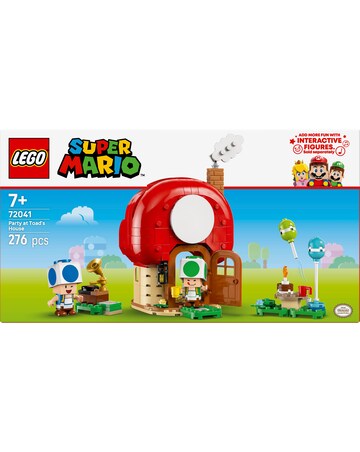 LEGO Super Mario Party at Toad's House Toy for Boys, Girls and Any Fans 72041