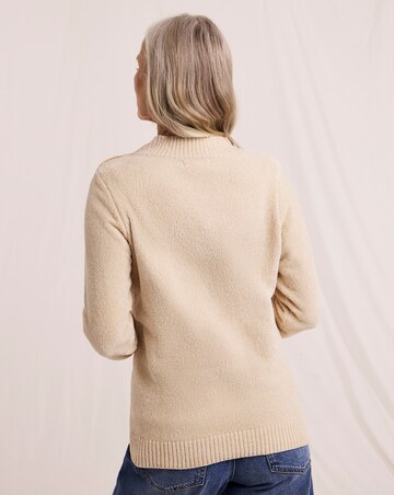 Julipa Button Neck Chenille Jumper