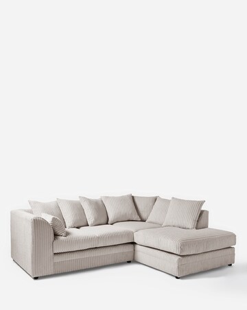 Ferguson Jumbo Cord Right Hand Chaise Sofa