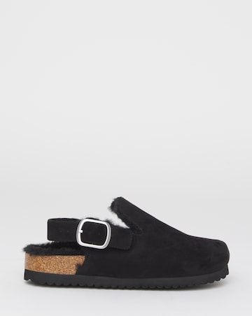 Floss Fluffy Mule Slippers - Extra Wide Fit (EEE)