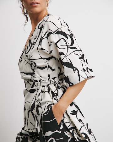 Joanna Hope Wrap Blouse