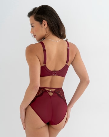 Pour Moi Hollywood High Waist Control Knicker Burgundy