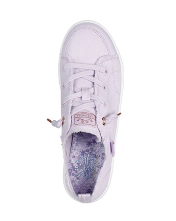 Skechers Lavender Bobs B Cute Trainers- Standard Fit (D)