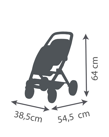 Maxi-Cosi Twin Doll Pushchair Blush Pink