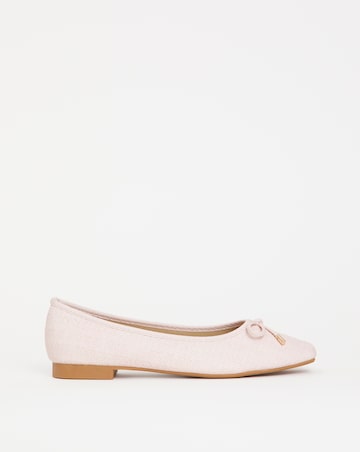 Square Toe Ballerina - Extra Wide Fit (EEE)