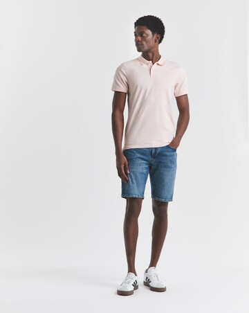 Levi's Short Sleeve Slim Housemark Polo - Pink