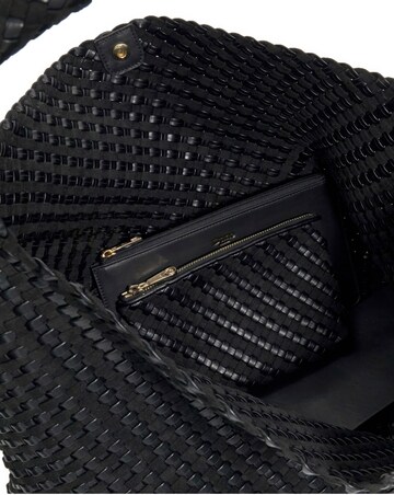 Dune Deliberate XL Woven Shoulder Bag