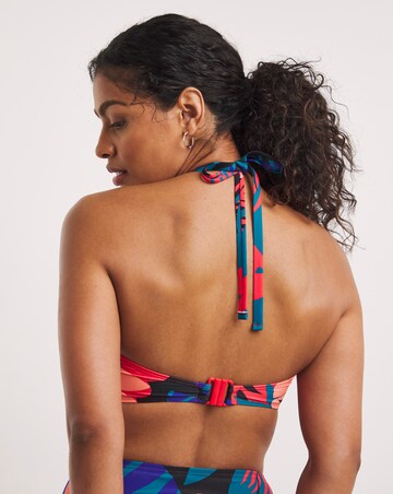 Tropical Mix and Match Non Wired Bandeau Bikini Top