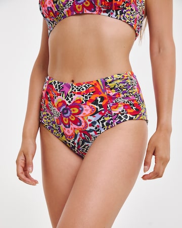 Joe Browns Zebra High Waist Bikini Bottoms