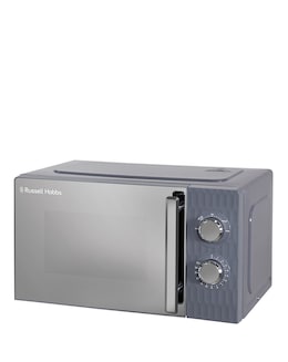 Russell Hobbs RHMM715G 17Litre Textured Honeycomb Manual Microwave- Grey