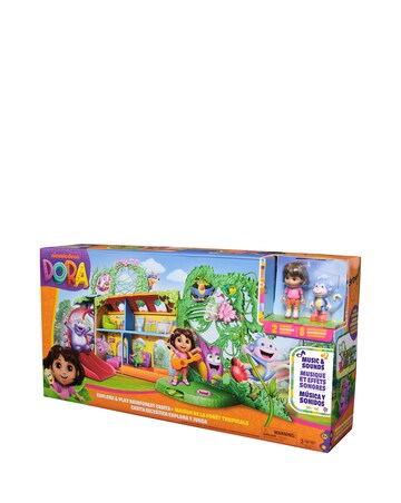 Nickelodeon Dora Explore & Play Rainforest Casita Playset