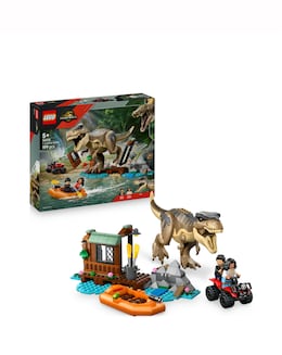 LEGO Jurassic World T. rex River Escape Dinosaur Figure Building Set 76975