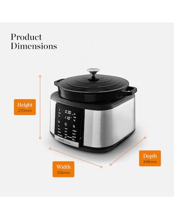 Good Food GF16012 12-in-1 Cast Iron Multi-Cooker