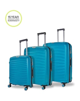Rock Sunwave 3pc Suitcase Set