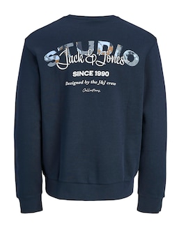 Jack & Jones Yuki Sweat - Sky Captain